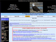 Tablet Screenshot of klamathbasincrisis.org